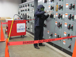 T-CAP Electrical Safety Barricade